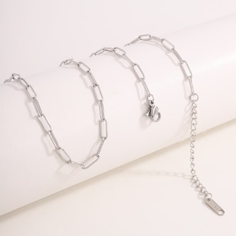 ネックレスチェーン ゴールド ペーパーチェーンネックレス 上質仕上げ