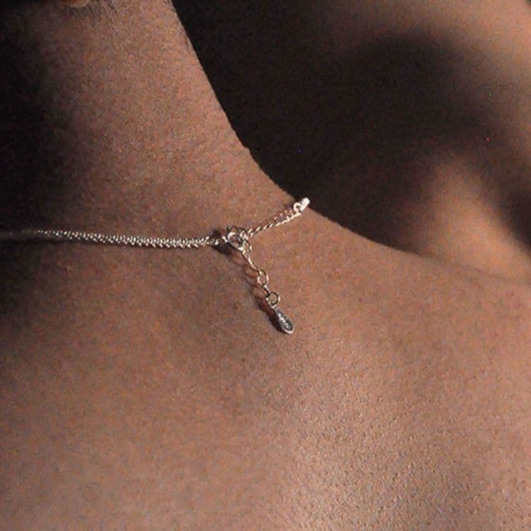 ネックレスチェーン 繊細な輝き 極細ロープチェーン