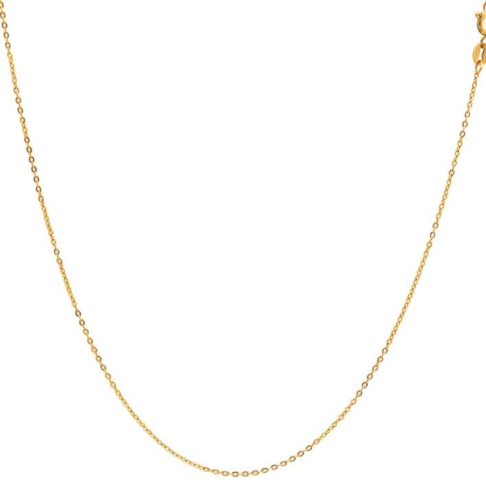 ネックレスチェーン 繊細な首元を演出する極細ネックレスチェーン