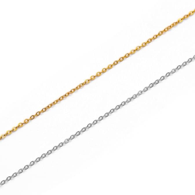 ネックレスチェーン 繊細な首元を演出する極細ネックレスチェーン