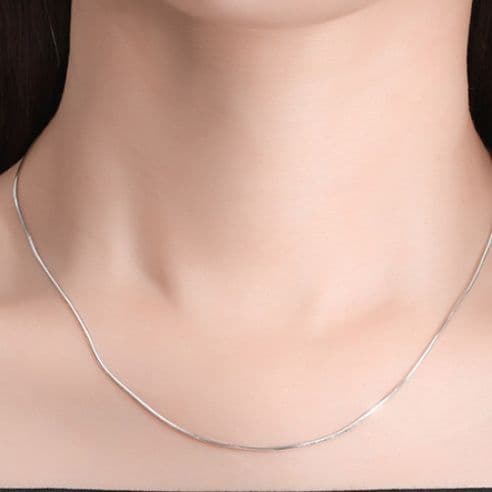 ネックレスチェーン 洗練された蛇腹細工のチェーン