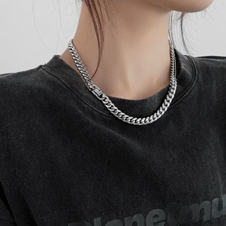 ネックレスチェーン 極上チタン喜平ネックレス