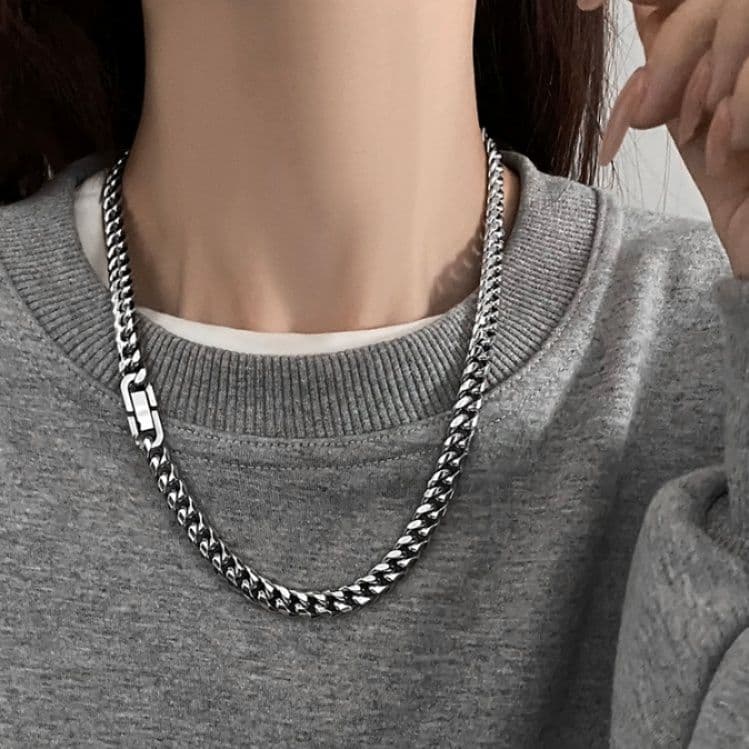 ネックレスチェーン 極上チタン喜平ネックレス