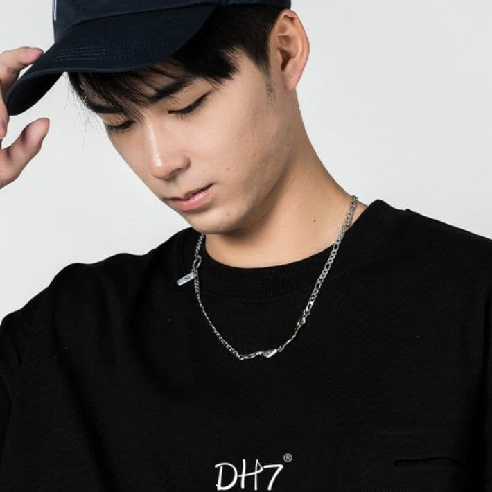 ネックレスチェーン 純正チタン喜連鎖ネックレス