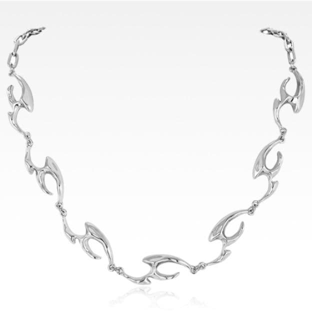 ネックレスチェーン 不規則リンク チタンネックレス