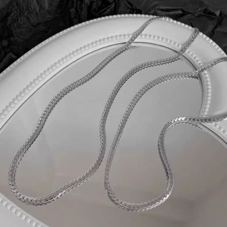 ネックレスチェーン 喜平風チタンチェーン