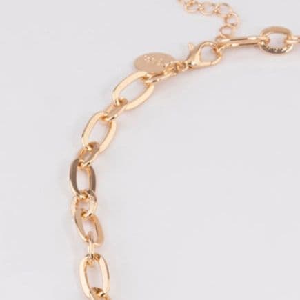 ネックレスチェーン 上品な楕円チェーン