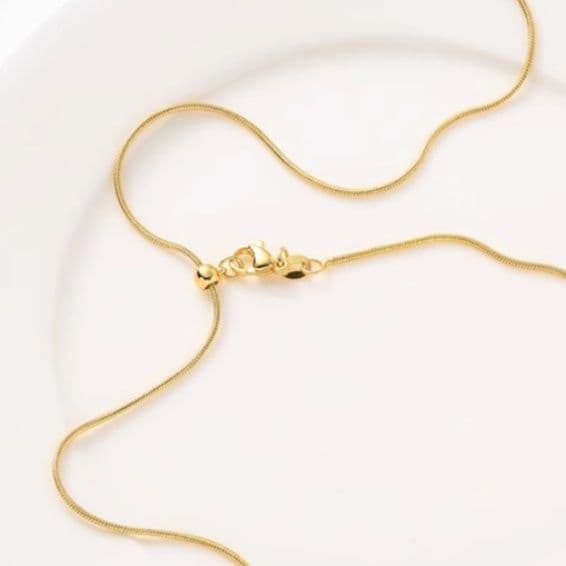 ネックレスチェーン 極細蛇骨チェーン