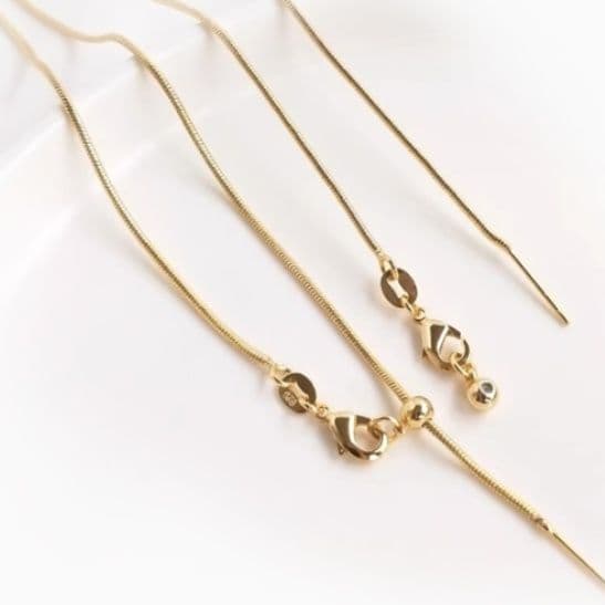 ネックレスチェーン 極細蛇骨チェーン