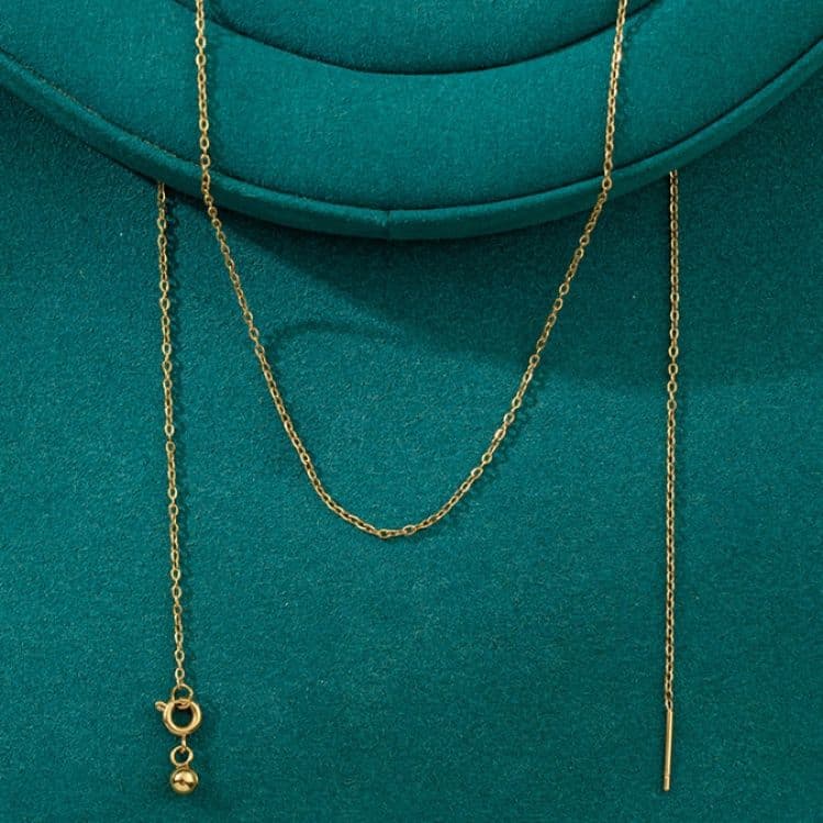 ネックレスチェーン 極細リンク 洗練チェーン