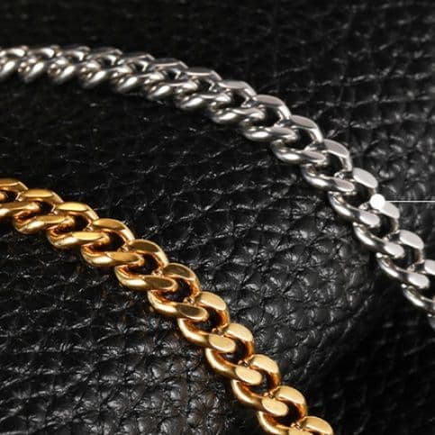 ネックレスチェーン 上品なキューバンリンクチェーン