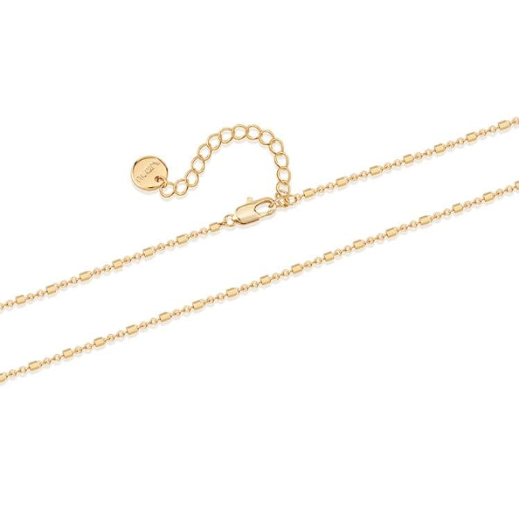 ネックレスチェーン 繊細な小粒模様の輝きチェーン