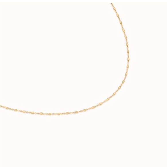 ネックレスチェーン 繊細な小粒模様の輝きチェーン