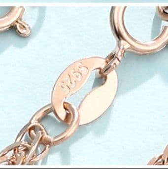 ネックレスチェーン 繊細な編み込み麦の穂チェーン