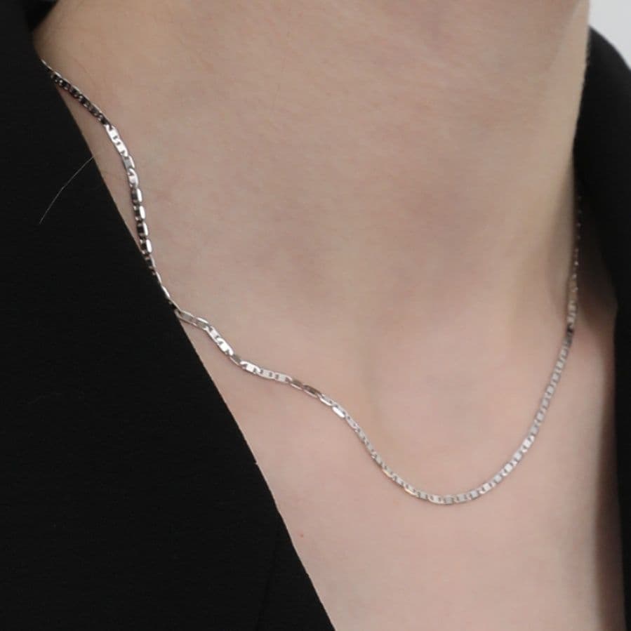 ネックレスチェーン 極細マリナーチェーン