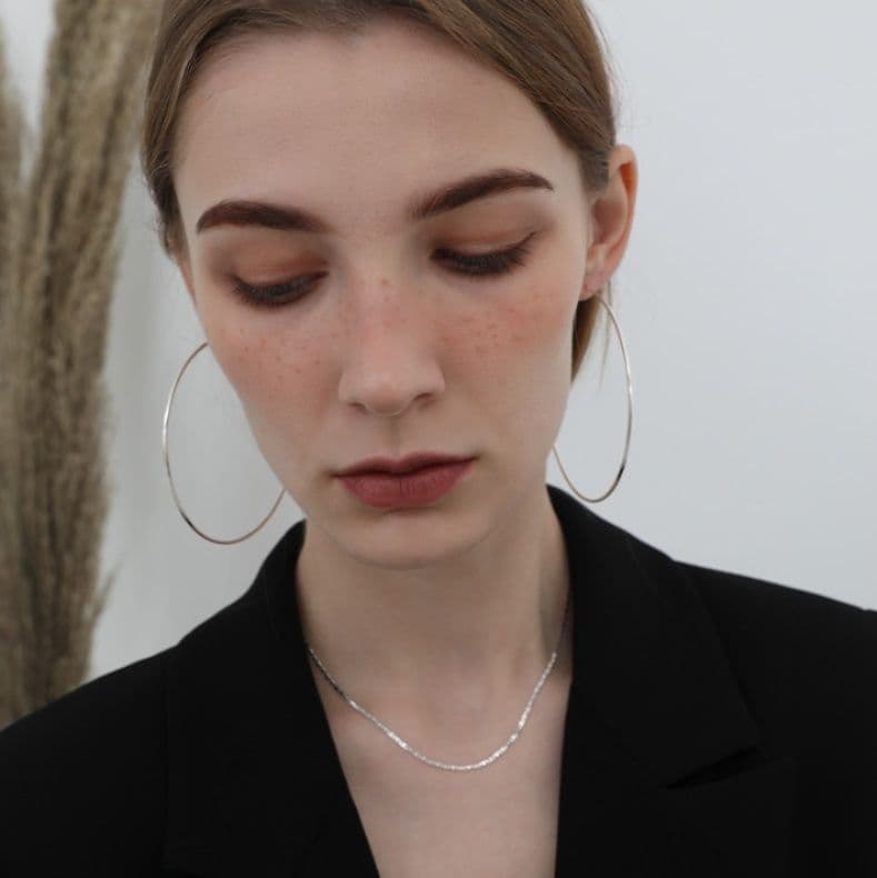 ネックレスチェーン 極細マリナーチェーン