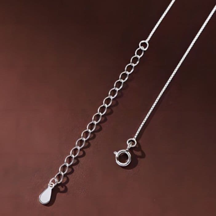 ネックレスチェーン 曲線美 洗練シンプルバーネックレス
