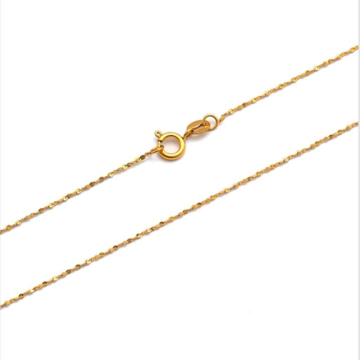 ネックレスチェーン 軽やかな煌めきチタンチェーン