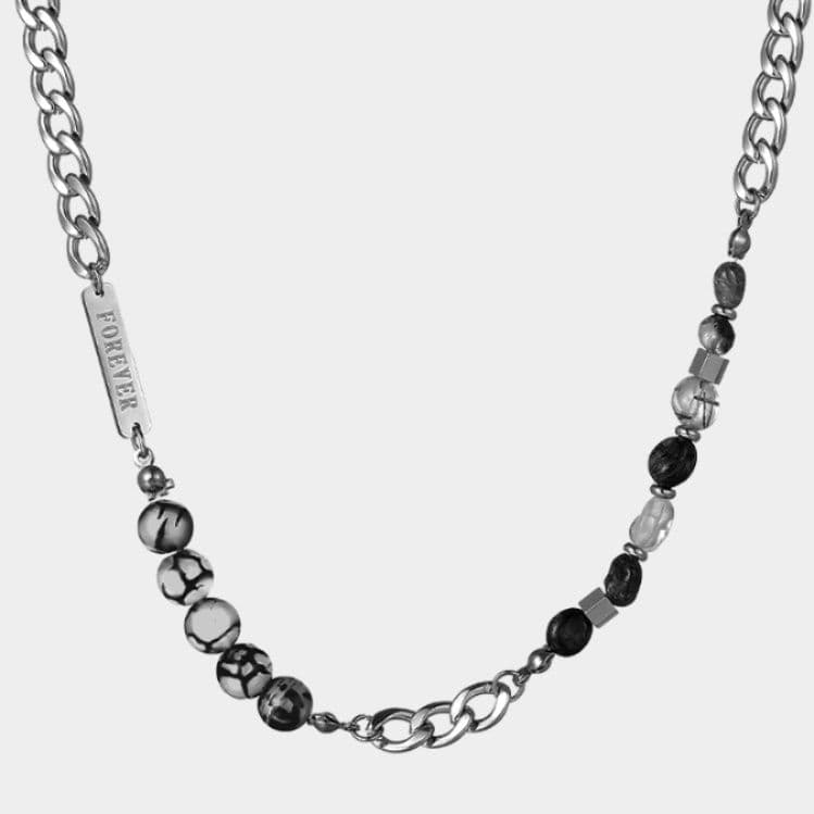 ネックレスチェーン 旅路の結晶 チタンミックスチェーン