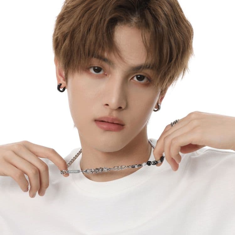 ネックレスチェーン 旅路の結晶 チタンミックスチェーン