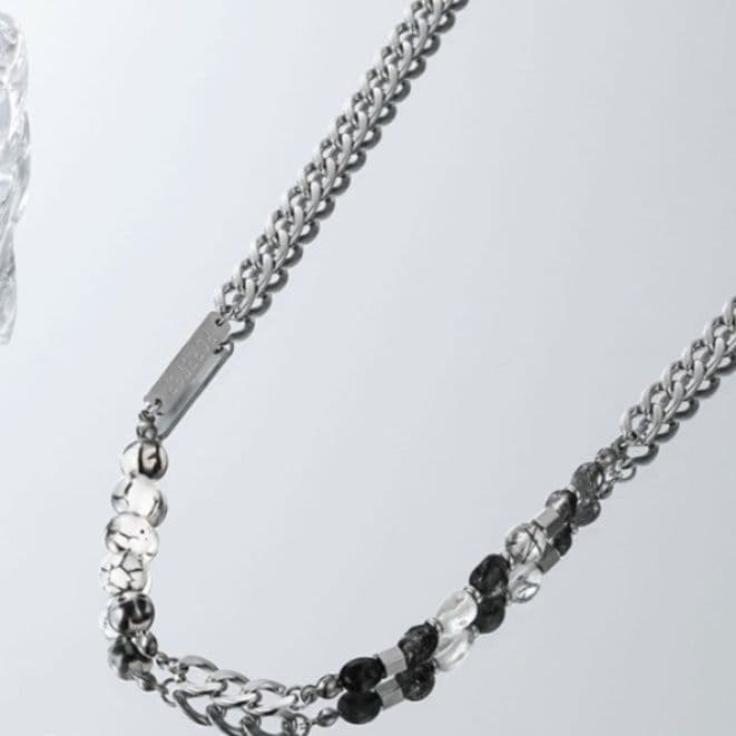 ネックレスチェーン 旅路の結晶 チタンミックスチェーン