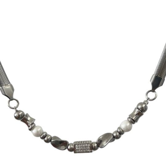 ネックレスチェーン 匠技 チタン編み込みネックレス