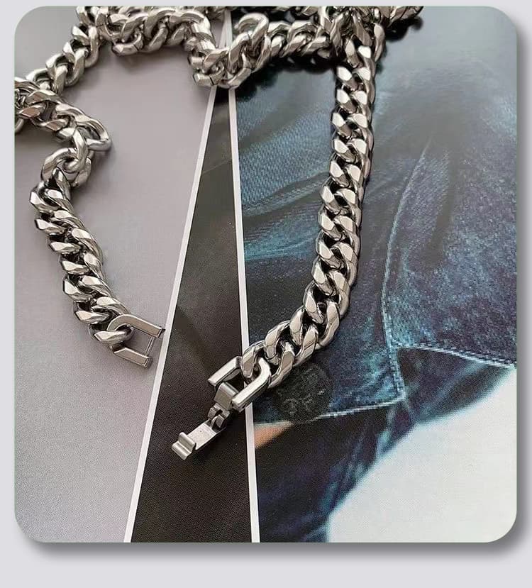 ネックレスチェーン 極太喜平チタンネックレス