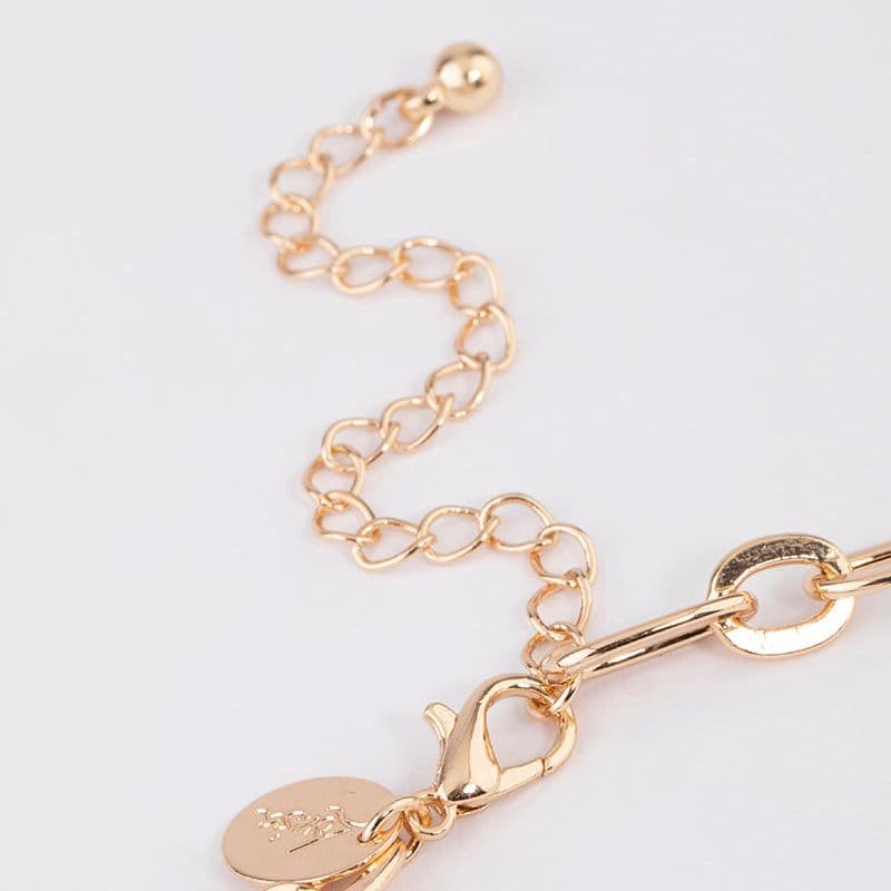 ネックレスチェーン 上品な楕円チェーン