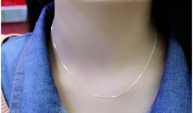 ネックレスチェーン 極細華奢チェーン