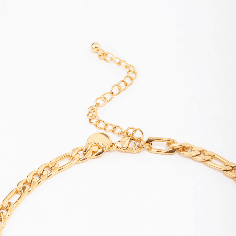 ネックレスチェーン フィガロデザイン ステンレスチェーン