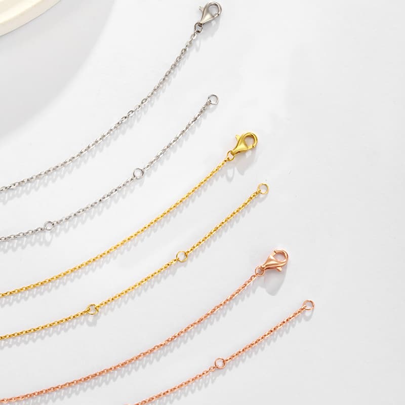 ネックレスチェーン 極細華奏リンクチェーン