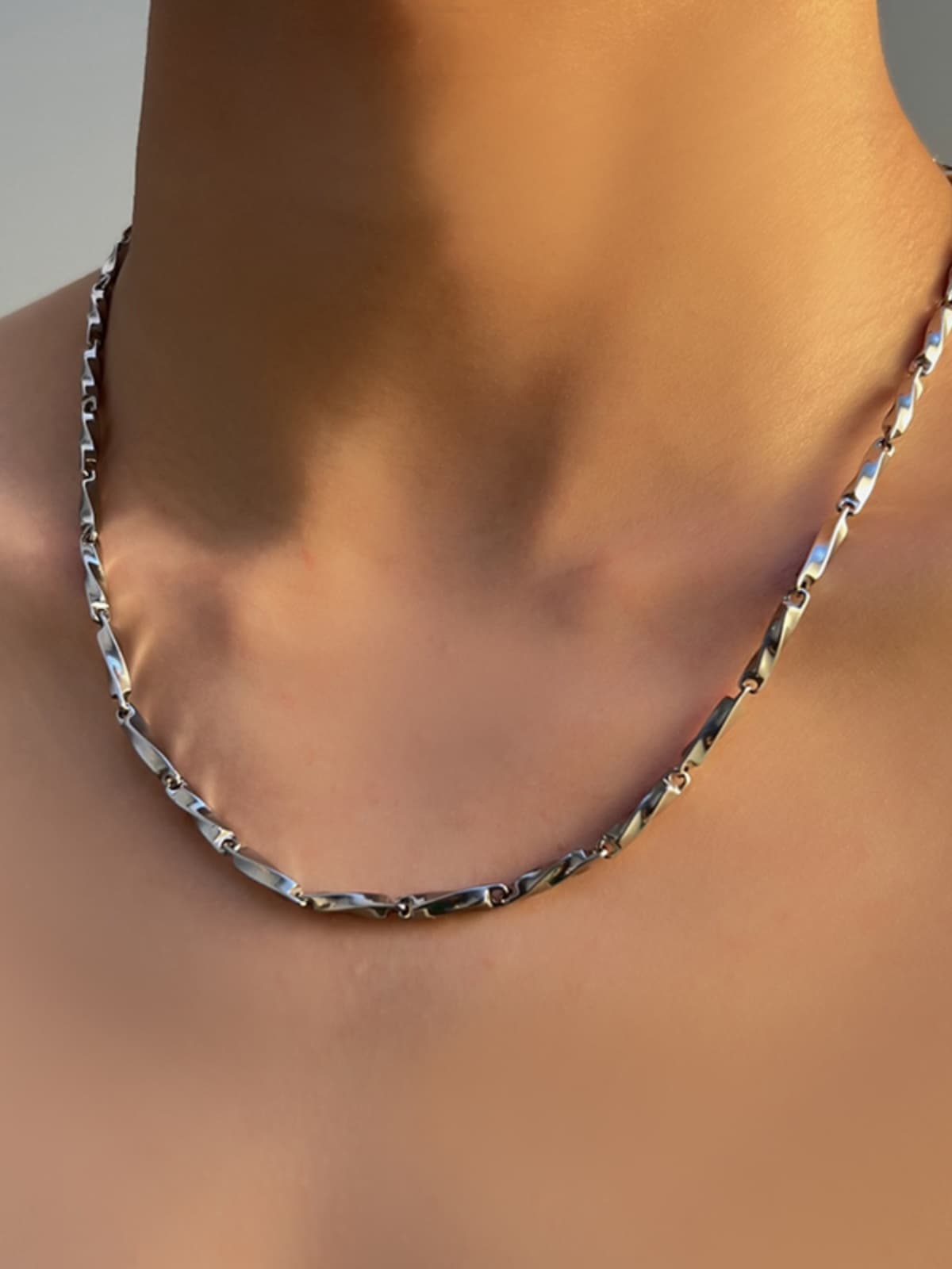 ネックレスチェーン 上質チタン 洗練ネックレスチェーン