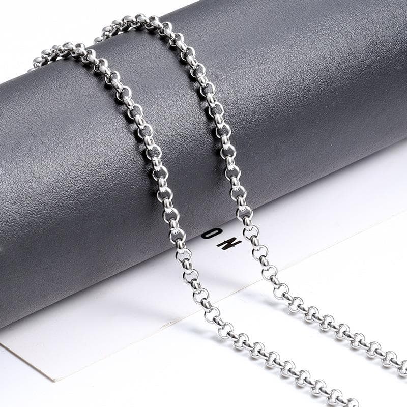 ネックレスチェーン 輪つなぎ細身ネックレスチェーン