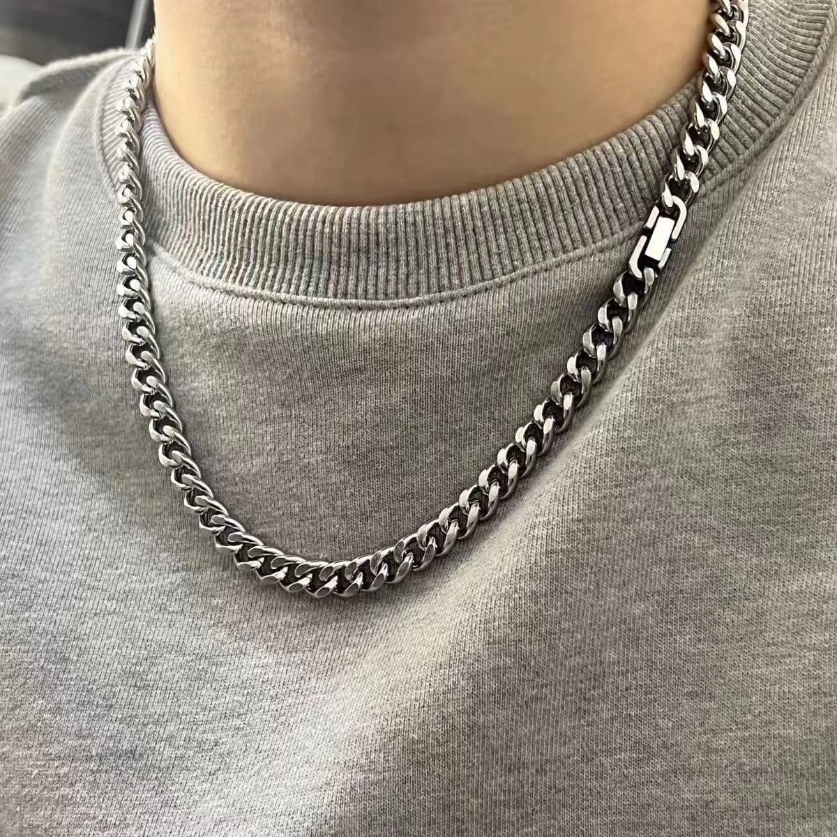 ネックレスチェーン 極太喜平チタンネックレス