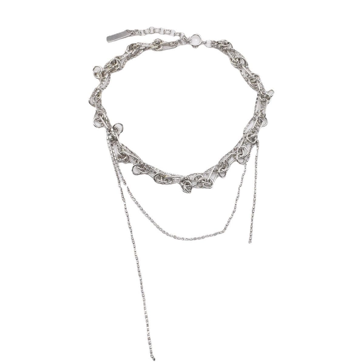 ネックレスチェーン 多層チェーン装飾ネックレス