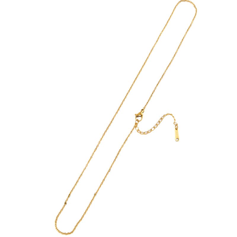 ネックレスチェーン 上質細身チェーン ステンレス