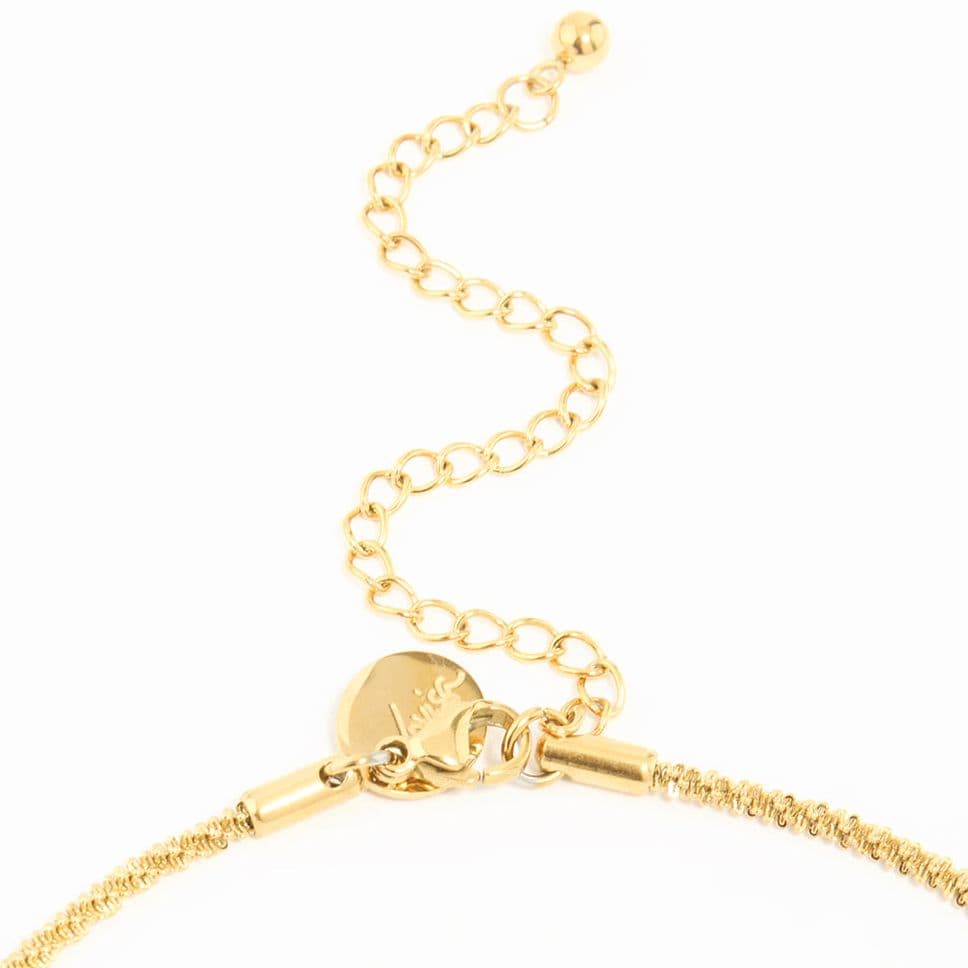 ネックレスチェーン 波紋模様ステンレスチェーン