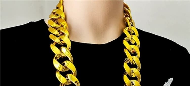 ネックレスチェーン 王者の輝き 喜連鎖チェーン