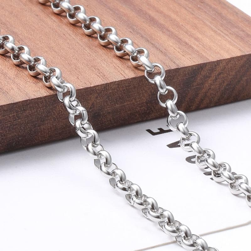 ネックレスチェーン 輪つなぎ細身ネックレスチェーン